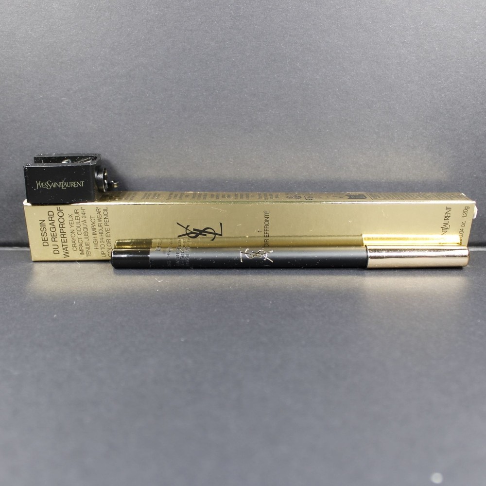 Yves Saint Laurent Black Waterproof Eye Pencil Includes Sharpener
