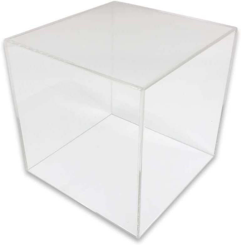 Acrylic Display Cube (5” x 5” x 5”) – Collectables display, Cupcakes,...