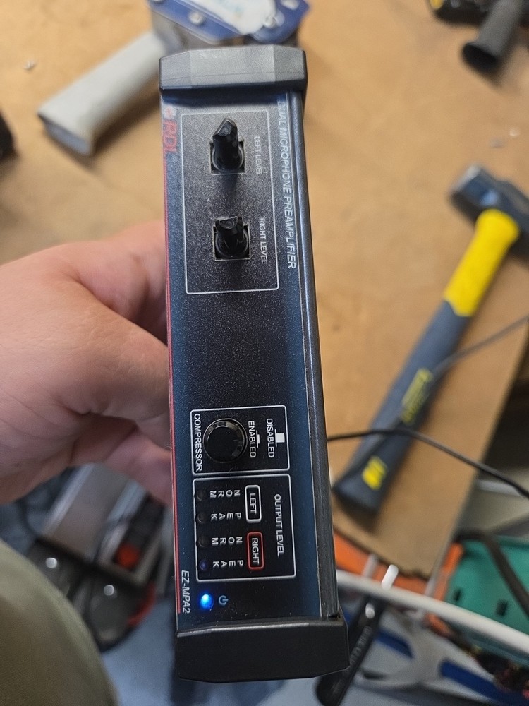 Microphone Preamp Dual Channel - RDL Ex-mpa2