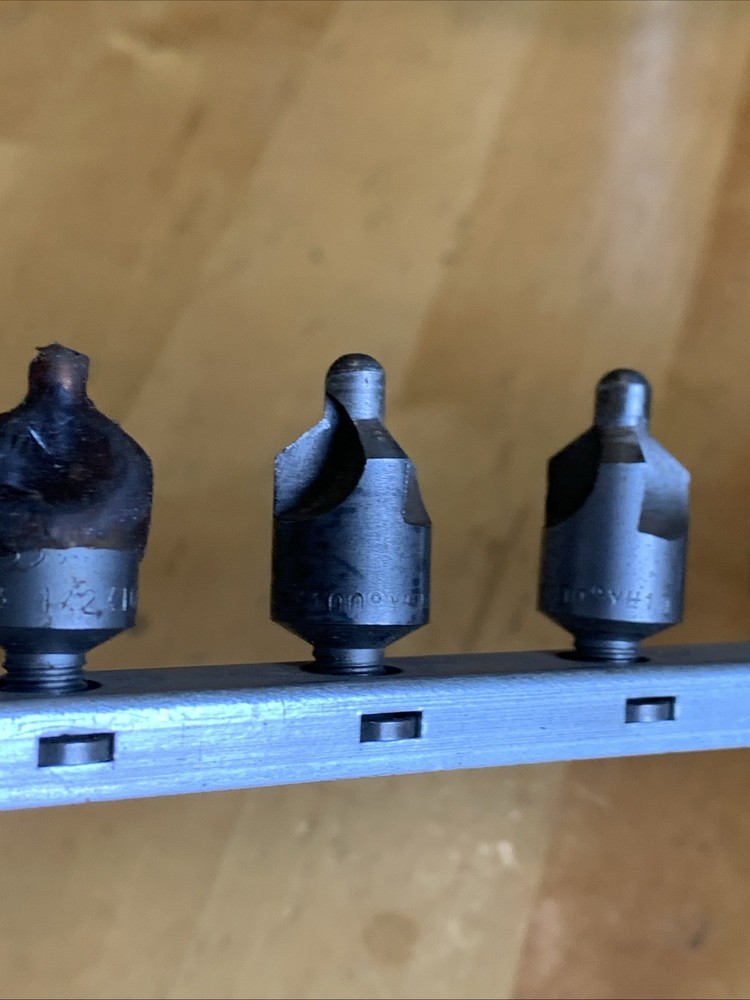 12 PCs of Micro Stop Countersink Integrated Pilot