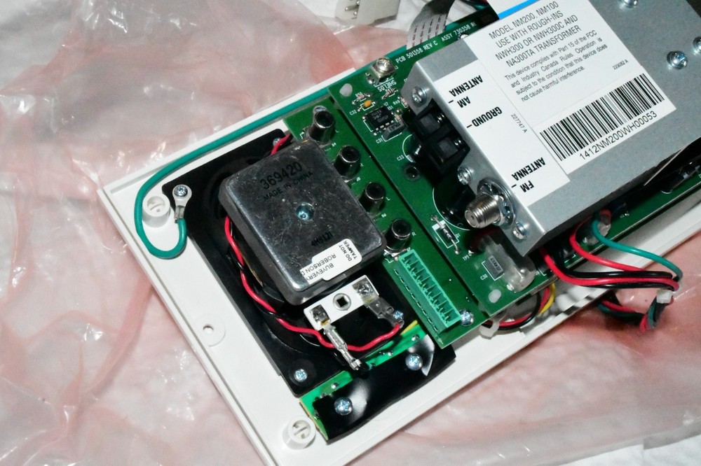 NuTone NM200 nm100 Intercom Master Station Music / Communication System Intercom