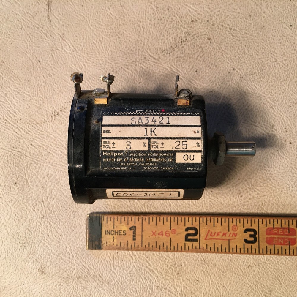 Helipot Beckman SA3421 , 1k