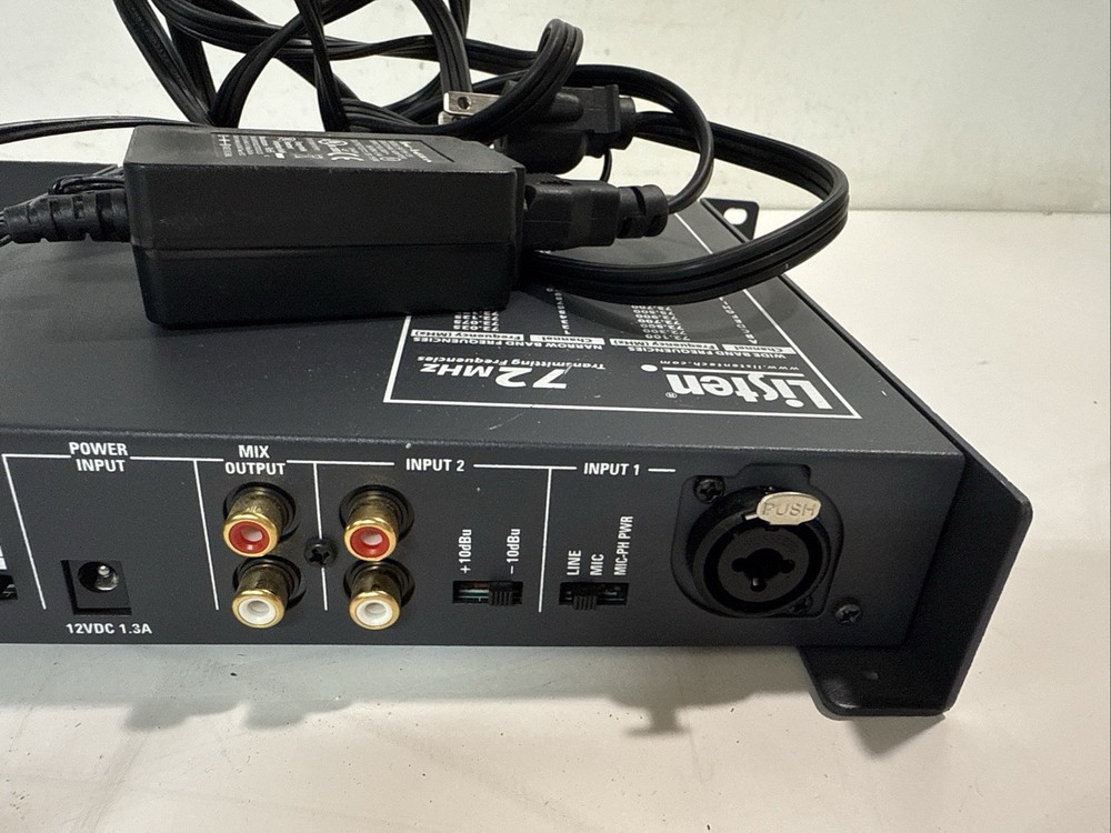 listen technologies LT800-072 Transmitter 72mhz