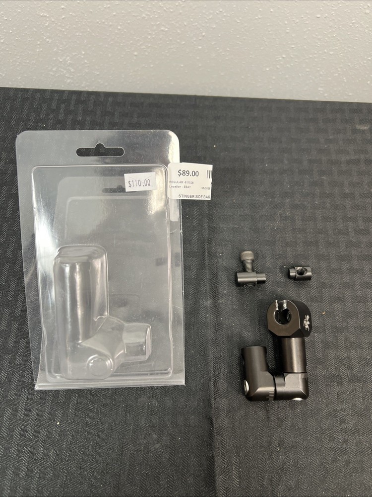 Bee Stinger Standard Side Bar Mount - Black