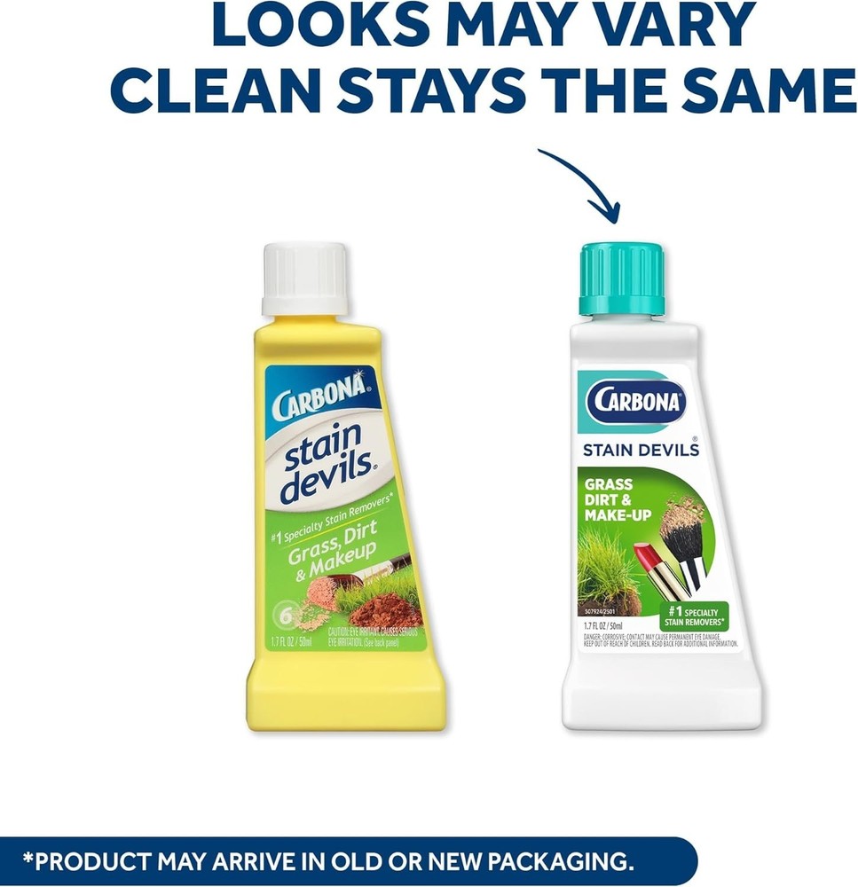 Stain Devils Stain Remover - Professional Fabric Cleaner, 1.7 Fl Oz, 3 Pack