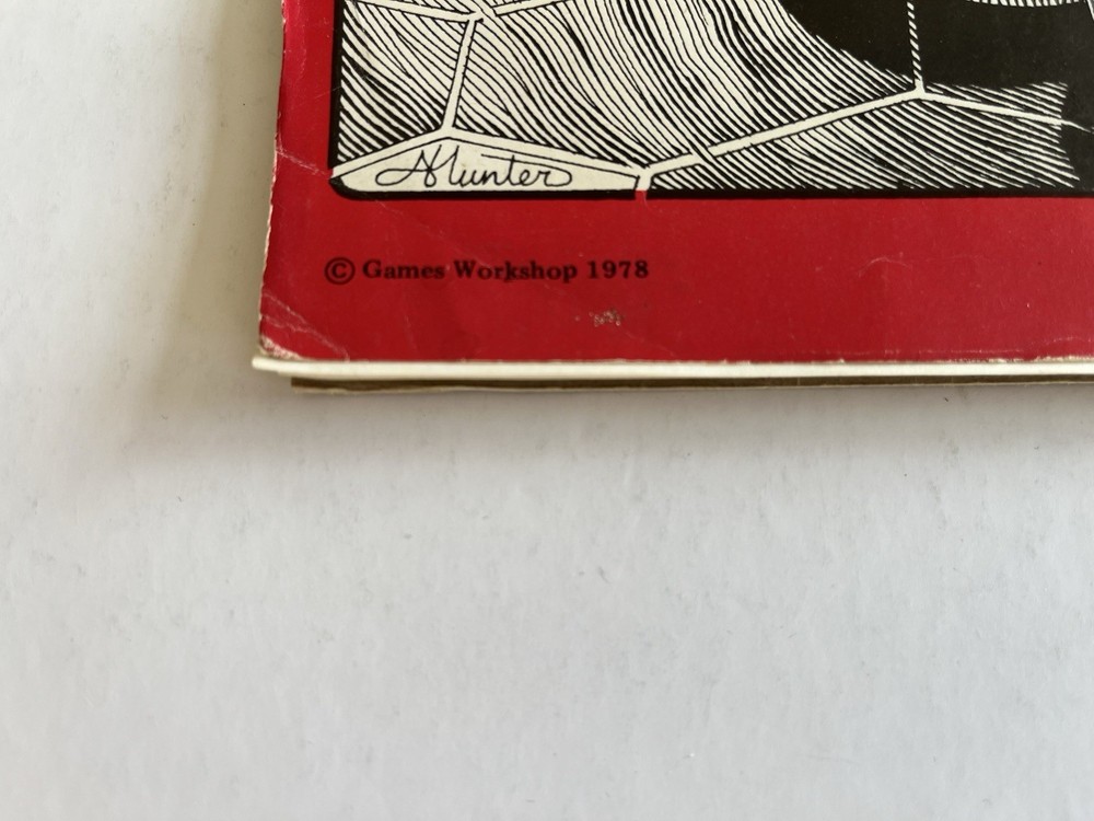 Dungeons & Dragons Character Sheets UK Games Workshop TSR 1978