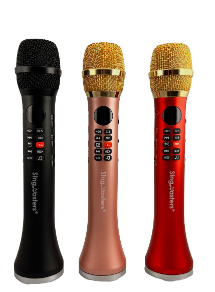 Karaoke Microphone SingMasters SM30 Karaoke speaker Bluetooth CarPool Microphone