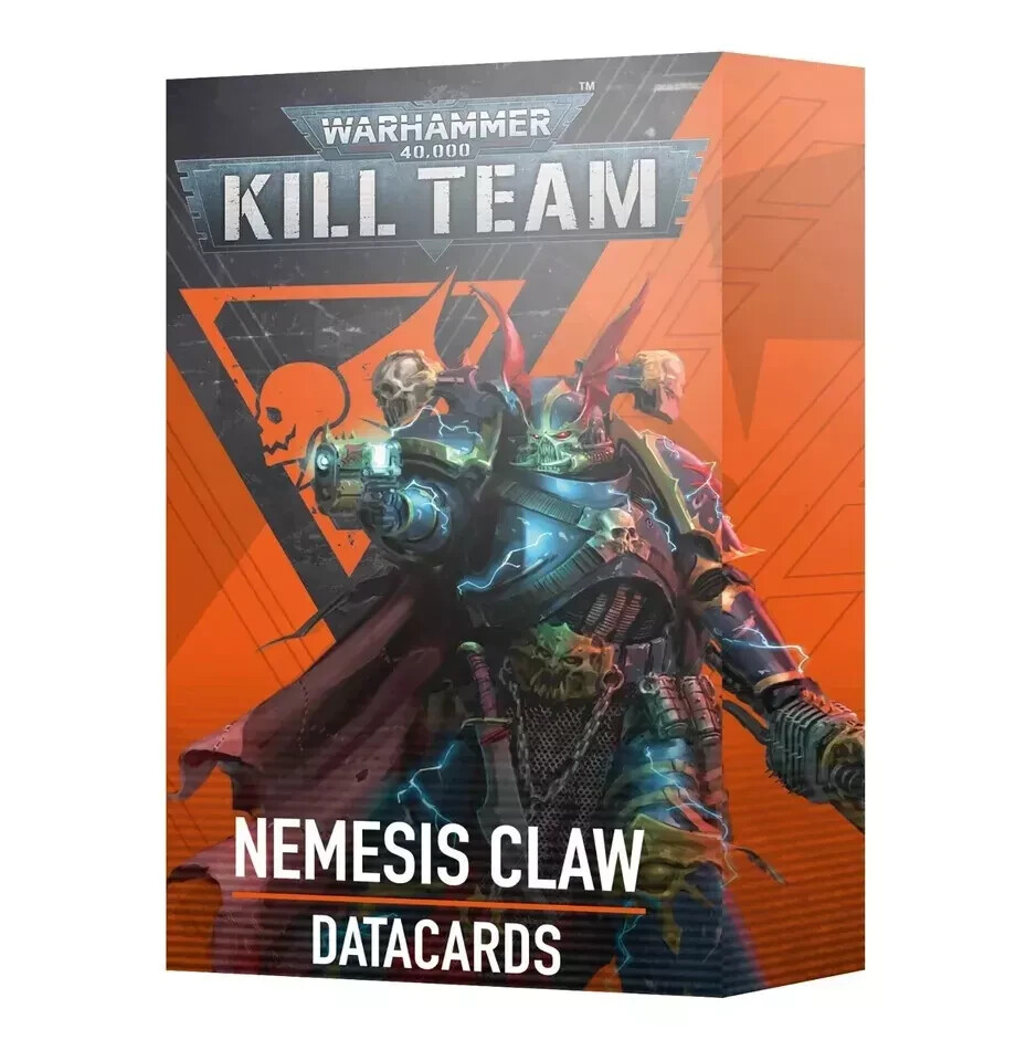 Kill Team Datacards Nemesis Claw NiB