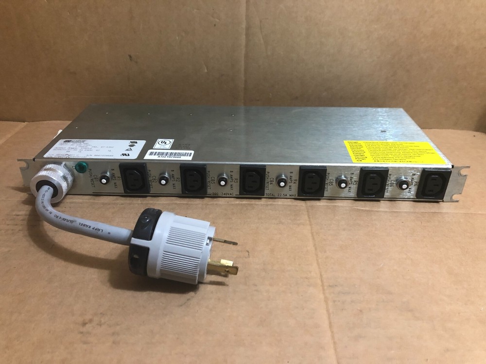 Computer Products MODEL: CP278 PDD Power Distribution RackMount Strip **