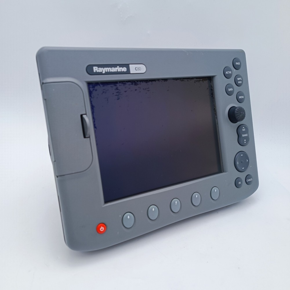 Raymarine C80 Chartplotter GPS Fishfinder Radar 8.4 LCD Display MFD E02020 Sonar