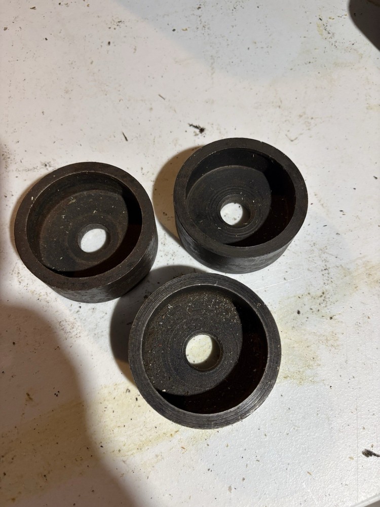 Three Greenlee 2” Knockout Punch Dies 5004063 Die Only.