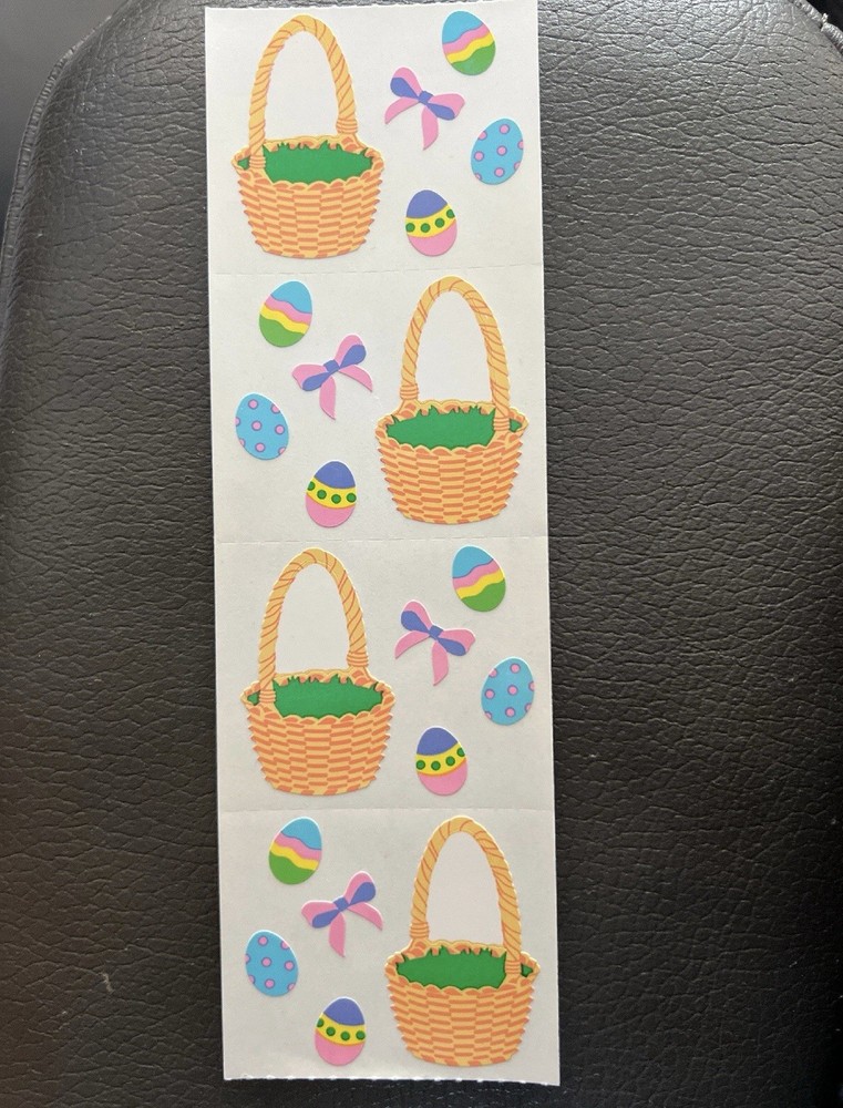 Mrs. Grossman’s Stickers Easter Basket & Eggs