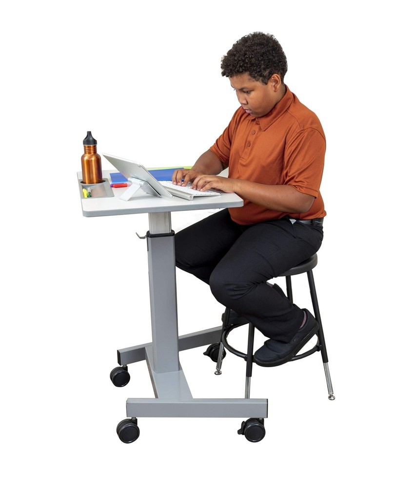 Stand Up Desk Store Stackable Adjustable-Height Classroom Office Workstation ...