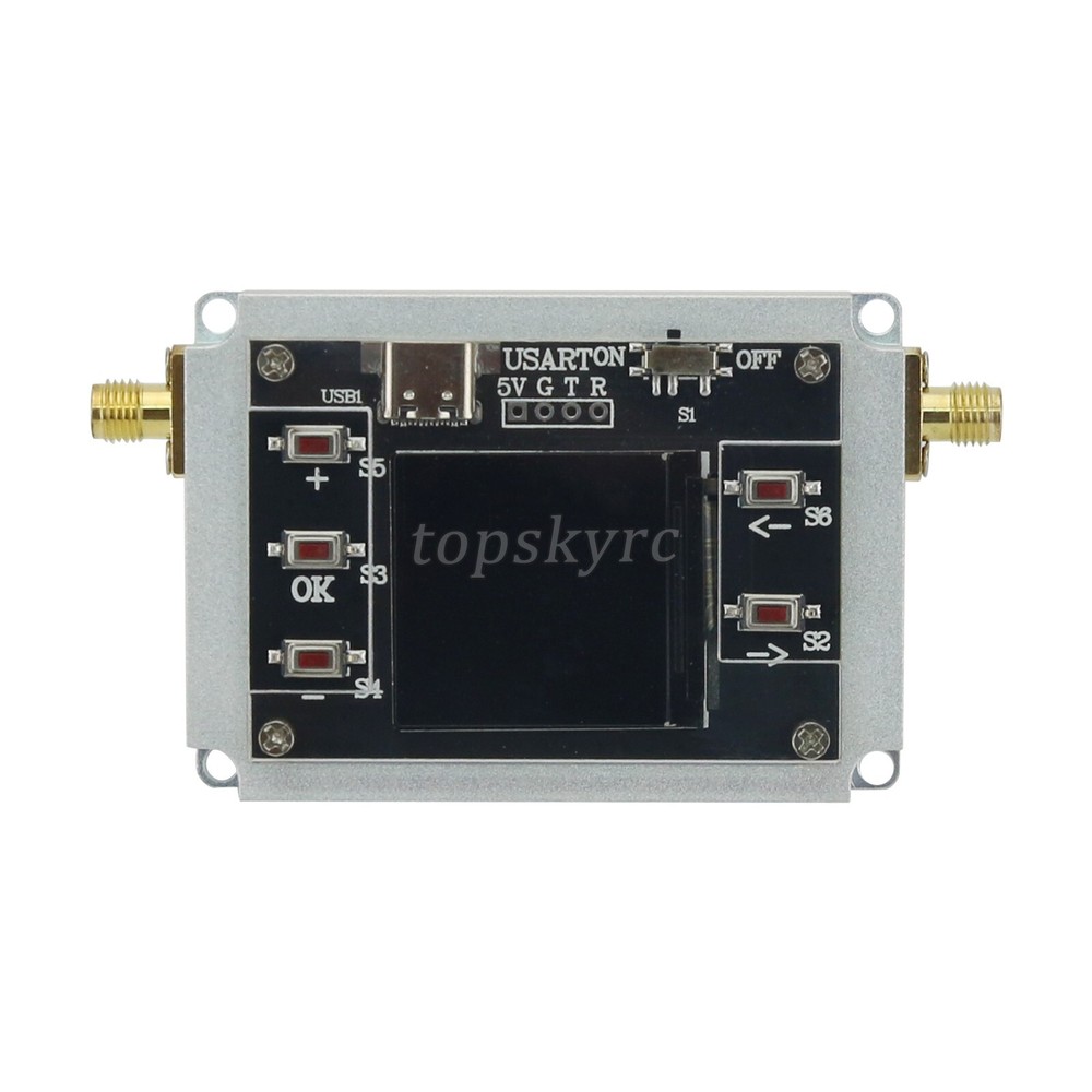 DC-3GHz Digital Programmable Attenuator Isolation Attenuator 1.3" TFT Screen