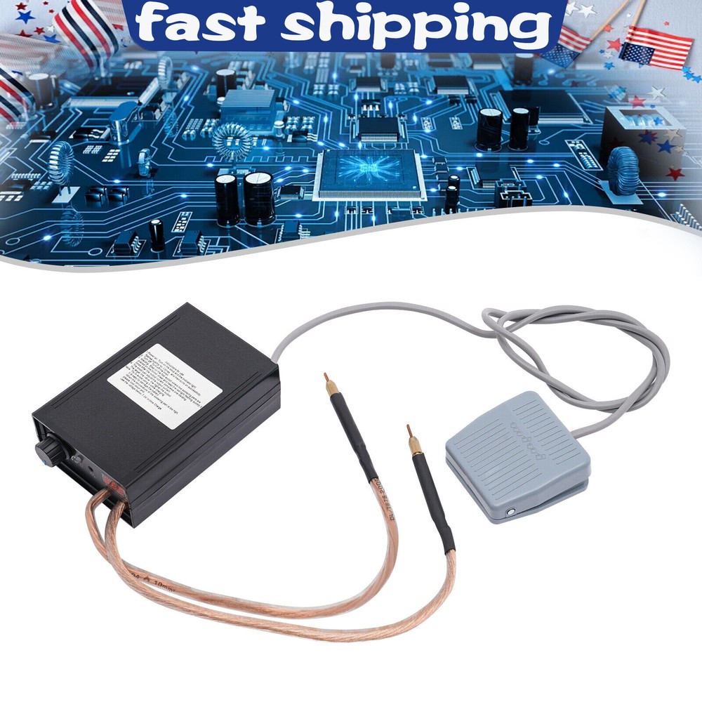 Welding Machine with Pedal Switch 8000W Double Pulse Spot Welding Machine
