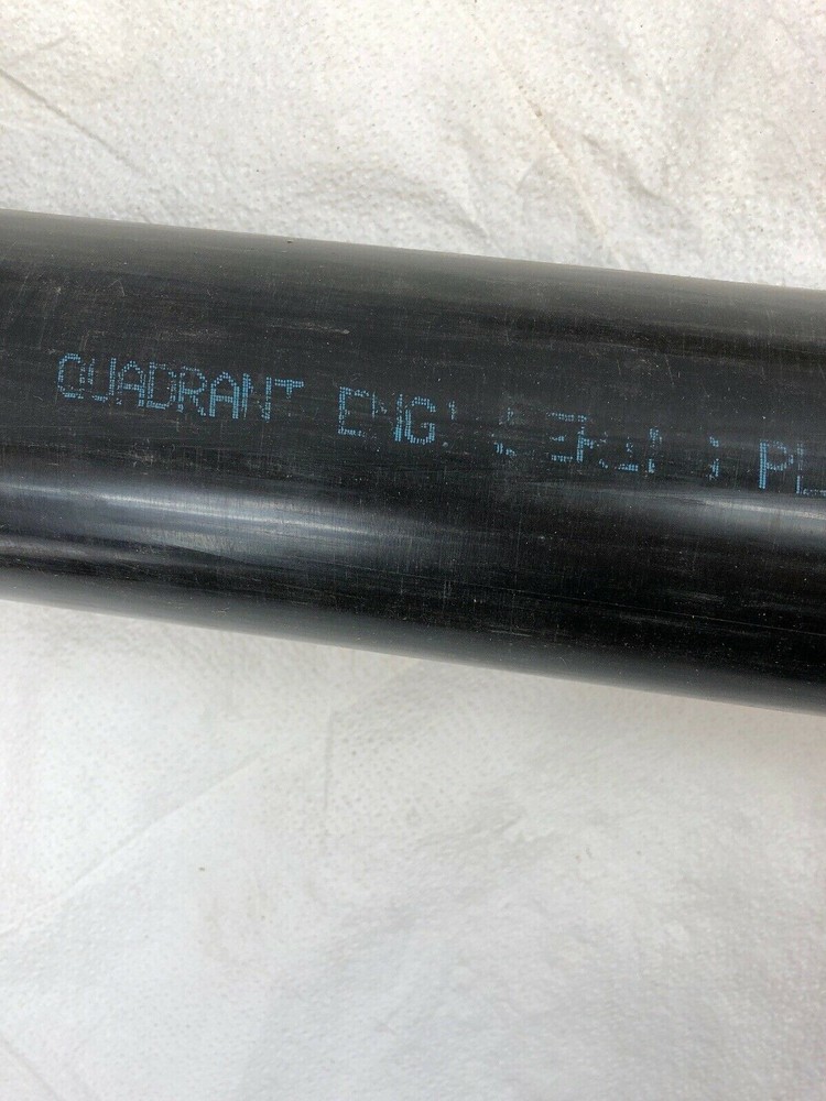 Quadrant EPP 3" Black Acetal Rod - 48" x 3" Diameter 65472104