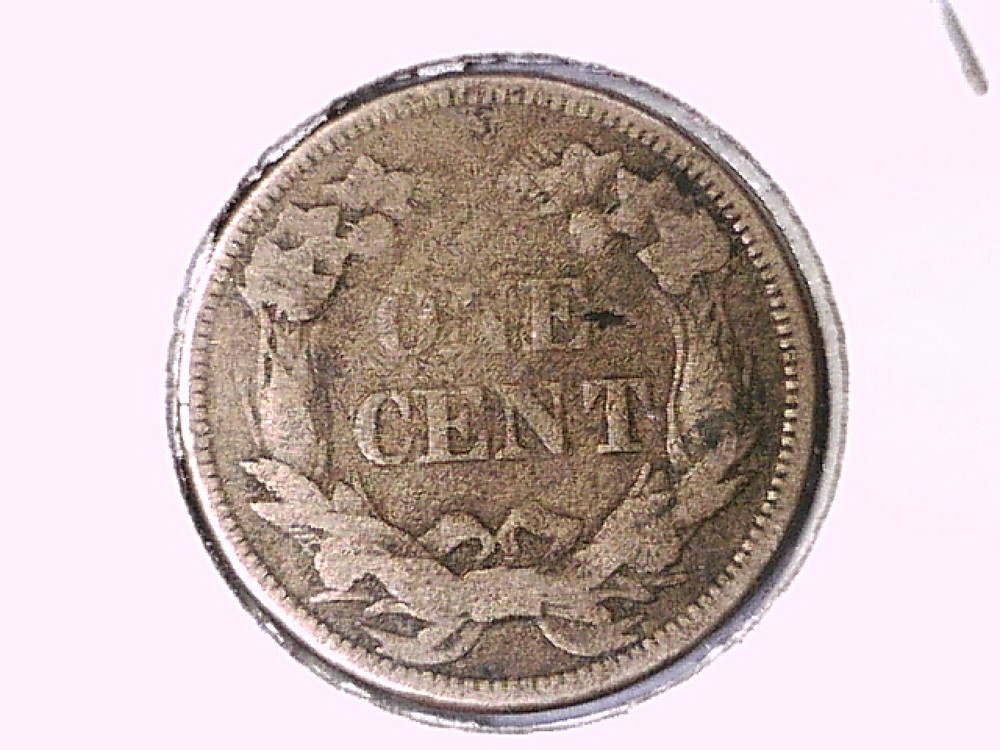 1858 Flying Eagle Cent Genuine Raw Ungraded 00237