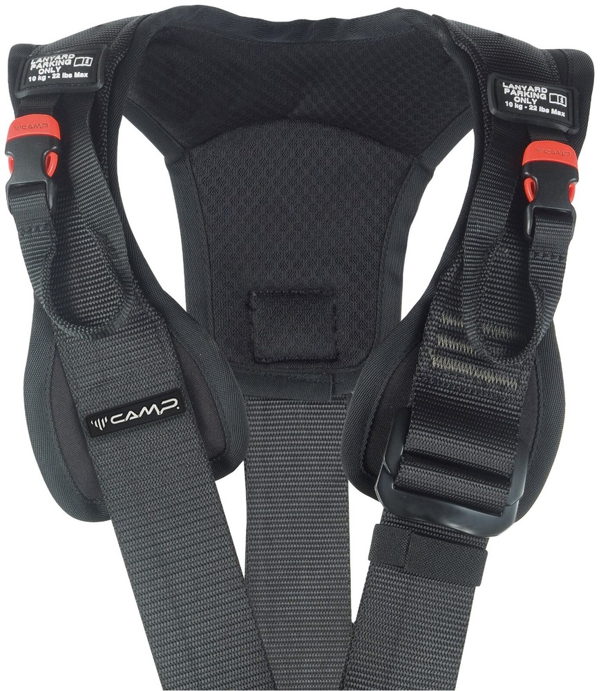 CAMP Access XT Black Full Body Harness ANSI Adjustable Size S - L