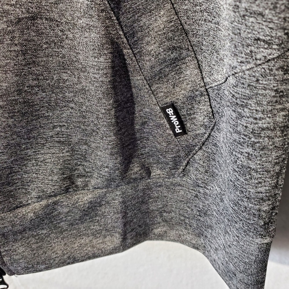 Spyder Jacket Mens XL Pullover Active Performance Top Grey Activewear Zip NWT