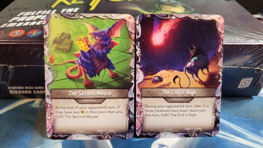 Unscanned Keyforge Prophetic Visions Foresight Deck. High Control