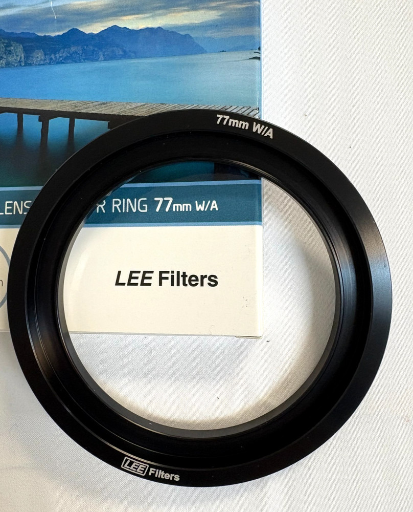 LEE 100 Adapter Ring 77mm Wide Angle Brand New in Box