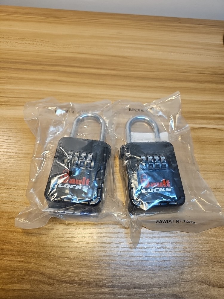 Vault Locks 3200 Key Lock Box Waterproof Combination Lockbox Portable- Pack of 2