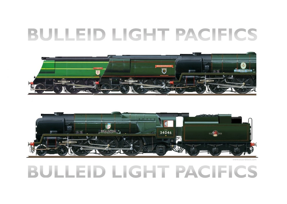 Bulleid Light Pacifics Vers 1 - Print