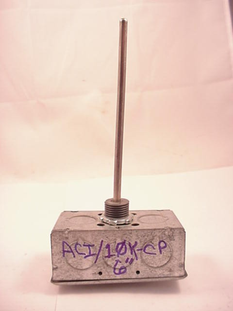 ACI 6" Temperature Probe ACI/10K-CP Duct / Immersion Mount  Ships Same Day