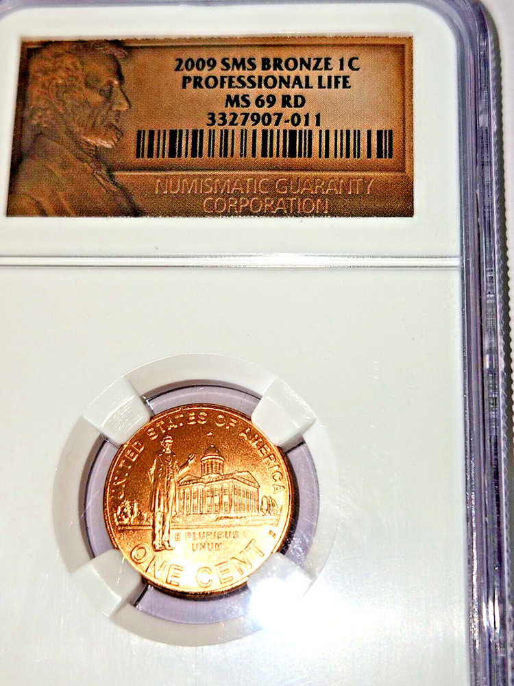 2009 Lincoln Cent SMS Bronze Professional Life NGC MS69 RD!