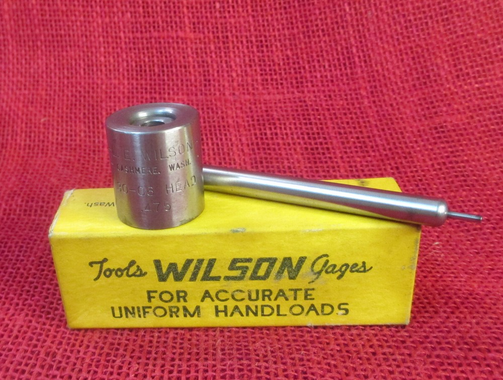 Wilson, Punch & Base Set, Fits 30-06, Original Box