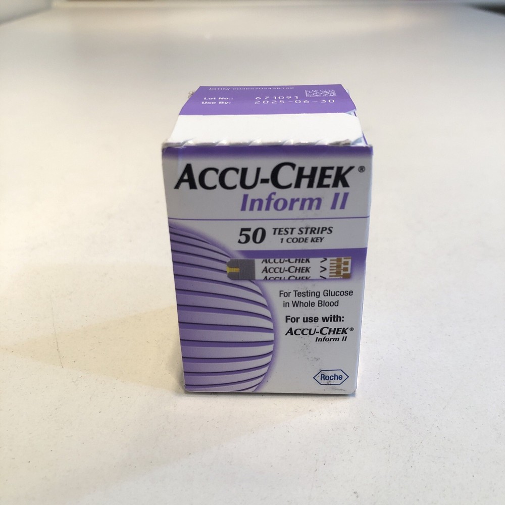 Accu Chek Inform II 50 Test Strips