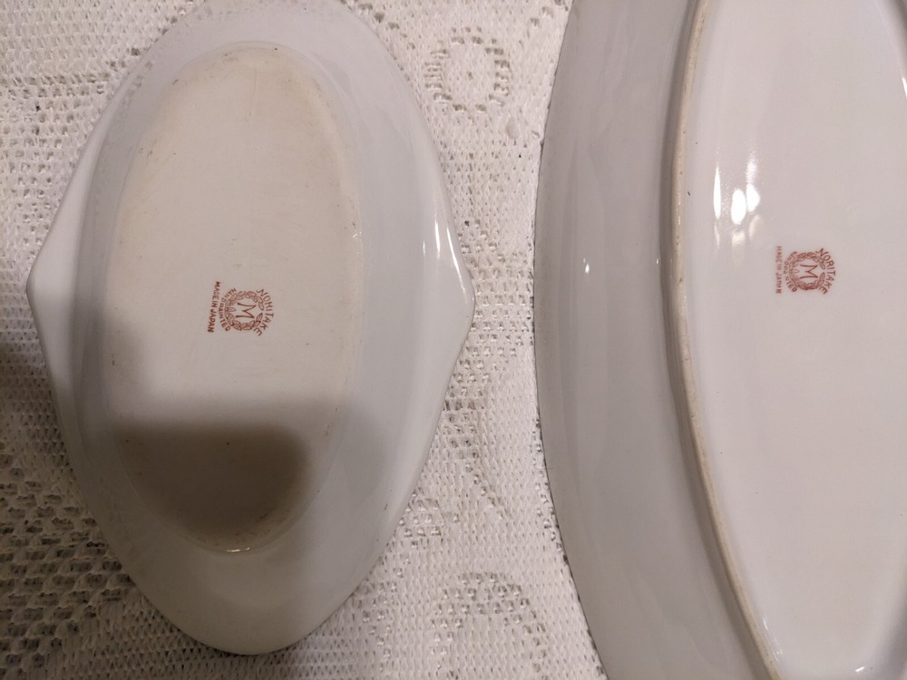 Noritake Iridescent Serving Dish With Handles 12x5