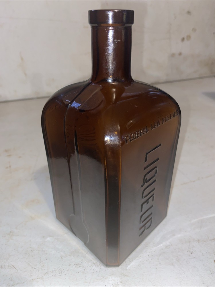 Cointreau Liqueur Amber Square Corktop Bottle