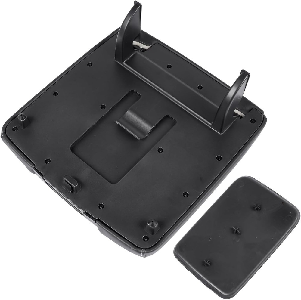 Middle Seat Black Console Armrest Lid Replacement for Chevy Silverado 1500 2500
