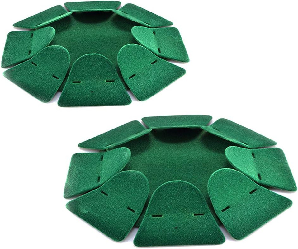 2Pcs Green All-Direction Putting Cup Golf Training Hole Practing Cup Aid Indoor/