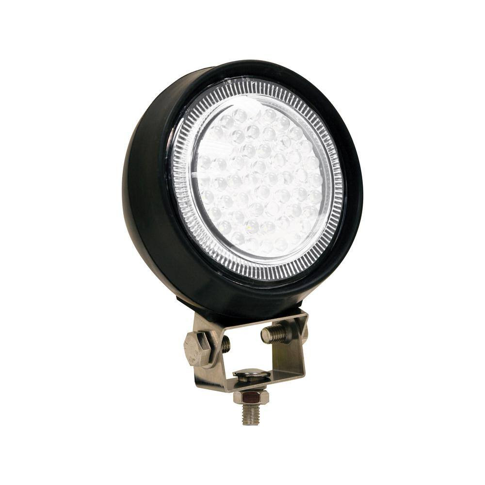 5 In. LED Sealed Rubber 36 W Utility Flood Light, Clear