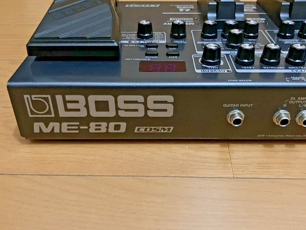 Boss ME-80 Guitar Multiple Effects Multi Effects Used From Japan