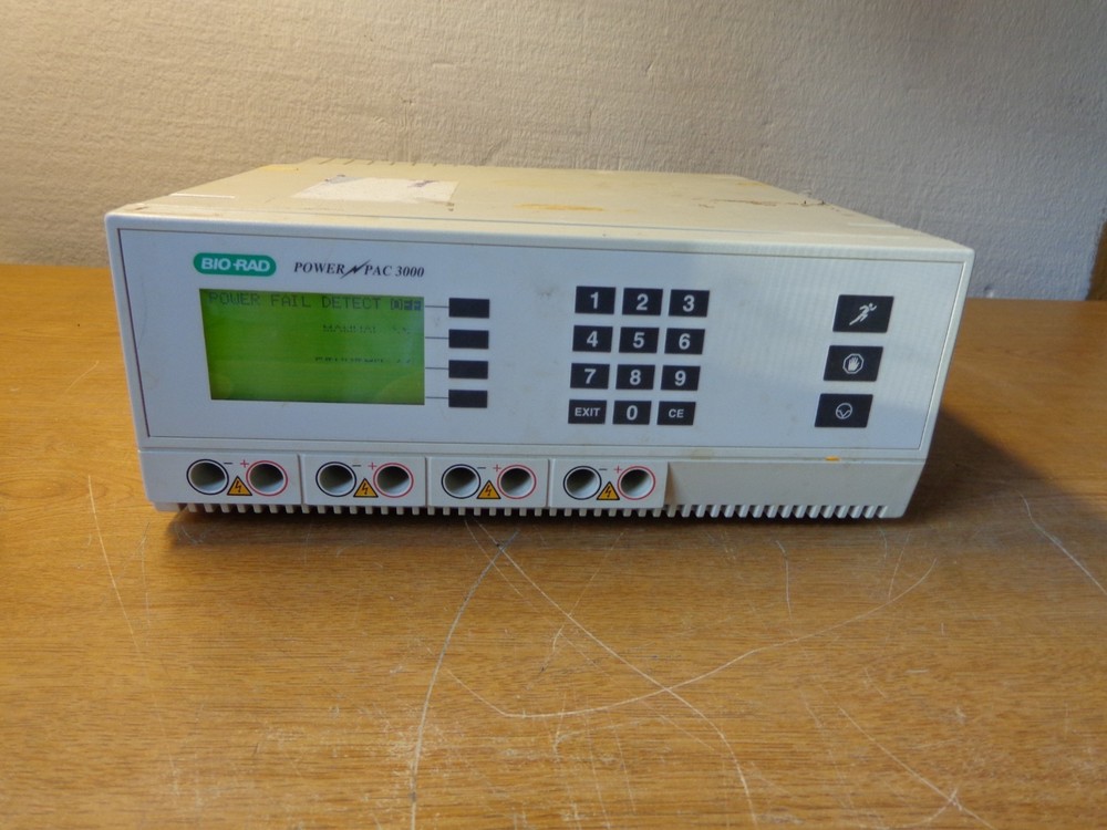 Bio Rad PowerPac 3000 Power Supply Tabletop Electrophoresis System FAILED POST