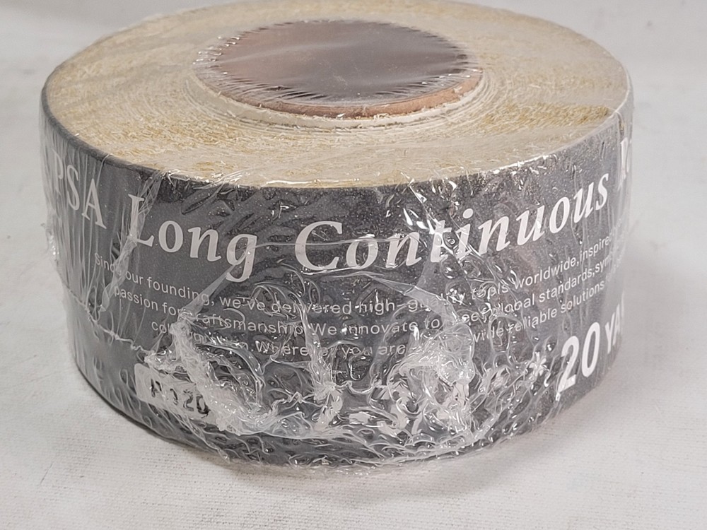 Baostc Abrasive Sanding Sheet Continuous Roll P120 2-3/4" 20 Yard