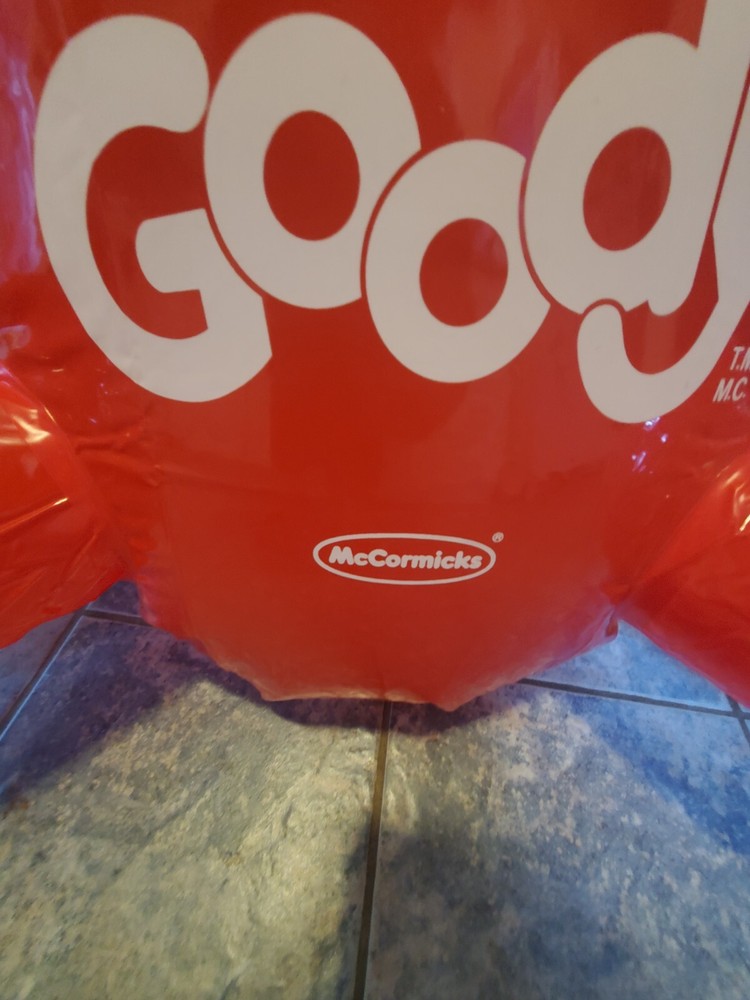 Inflatable Advertisement For McCormicks Candy Canada Goody Character 1988