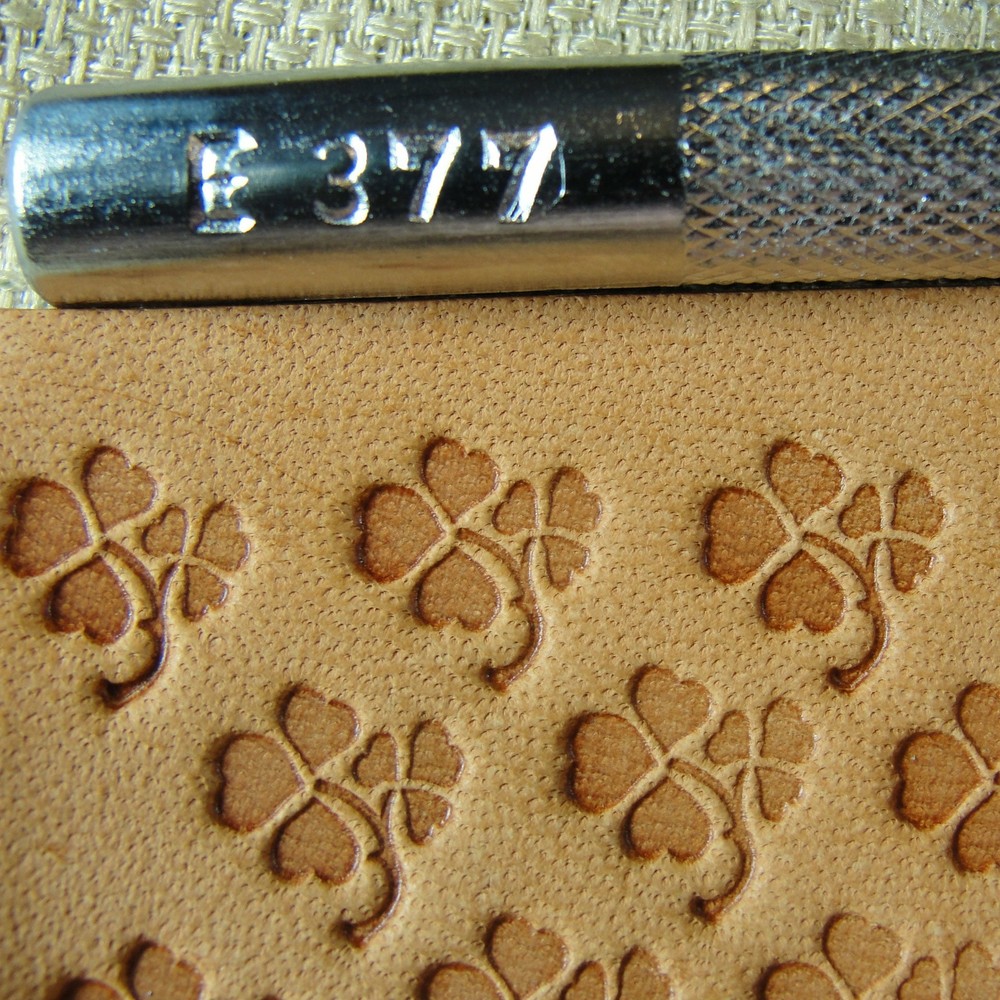 Craft Japan - #E377 Clover Leaf Stamp (Leather Stamping Tool)