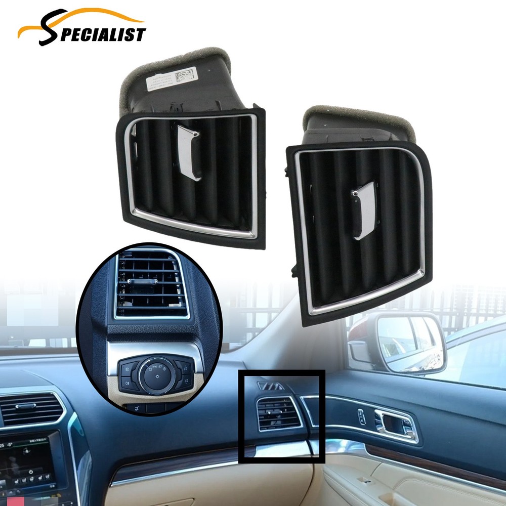 For Ford Explorer 2016-19 Passenger&Driver Front Driver Air Vent Louvre Assembly