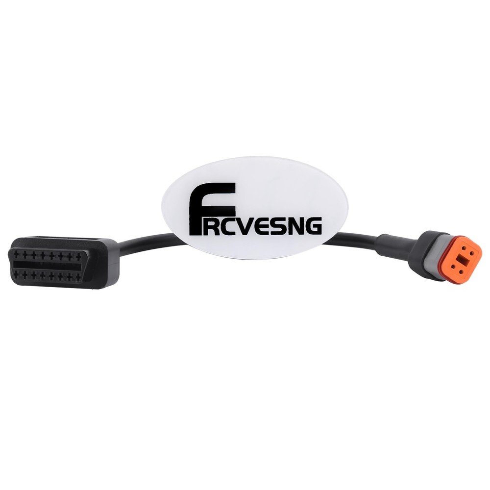 4 Pin OBD2 Motorcycle Diagnostic Adapter, OBDII Diagnostic Scanner Adapter