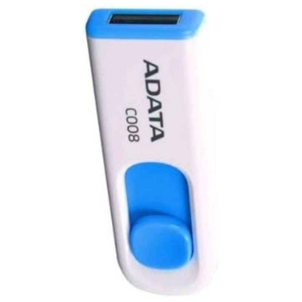 ADATA C008 32GB USB 2.0 Retractable Thumb Activated Capless Flash Drive Reader