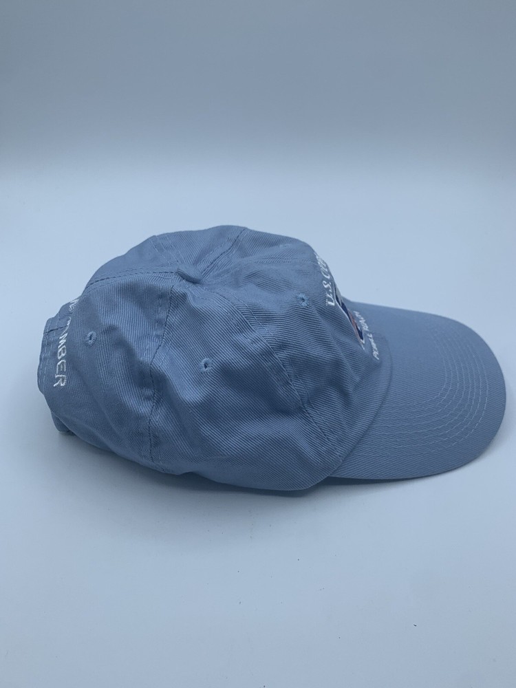 US Open Golf Pebble Beach 2019 Blue Adjustable Strapback Hat Cap USGA Member