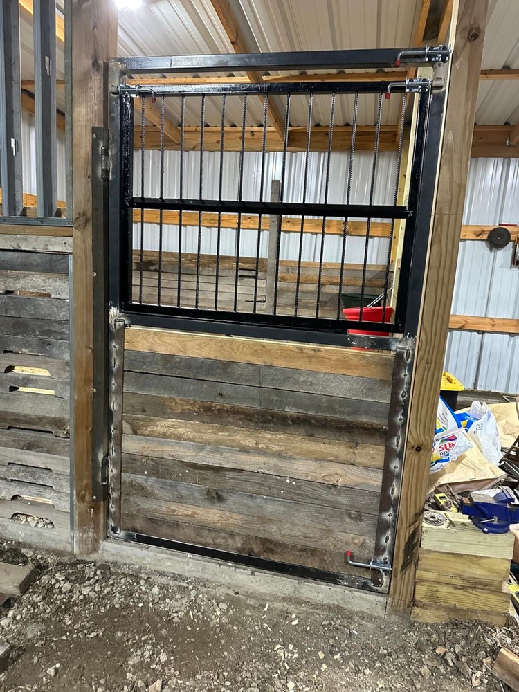 2pcs Spring Loaded Pin Latch Lock for Trailer Tail Gate Ramp Truck Door Fence RV