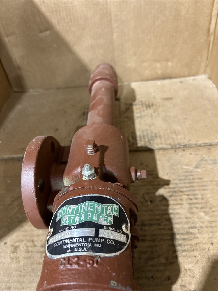 CONTINENTAL 2CL2-CDQ STAINLESS CAVITY PUMP 1" (WP5)