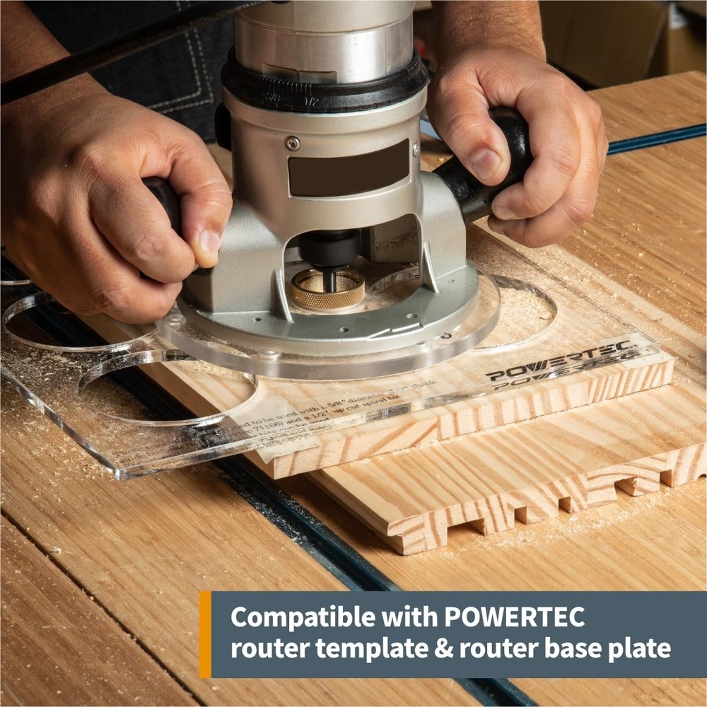 Router Guide Bushing Solid Brass 5/8", Short Shank Precision Router Bushings ...