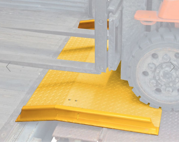 Guardian fork lift dock ramp