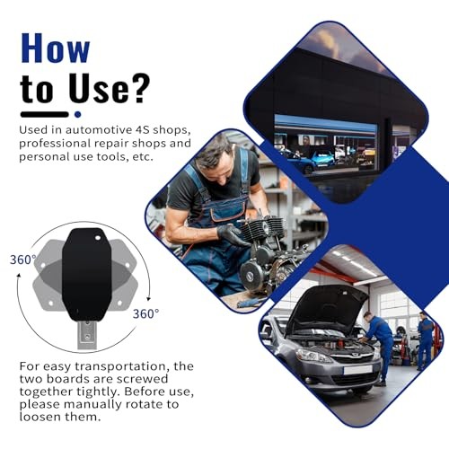 Brake Caliper Compression Tool, Universal Caliper Piston Compressor Tool, 360°